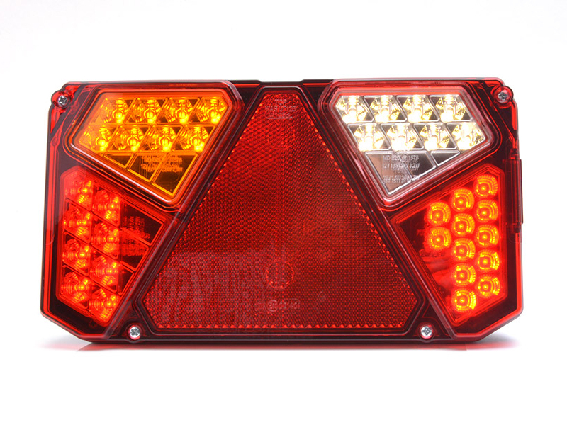 LED-TAKAVALO PERÄVAUNUUN VASEN 12-24V  IP68 1606-27918 OE 
