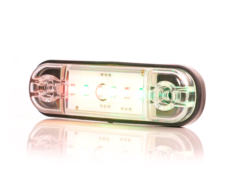 LED-VALO PUNAINEN/VIHREÄ 12/24V 84X24MM 1606-27949 OE 