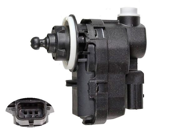 1607-43721_001.JPG Headlamp level motor 1607-43721 OE 26056-00Q0A