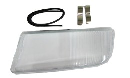 Miglas un papildu luktura stikla komplekts ar gumijas blīvi, kods 1608-30008