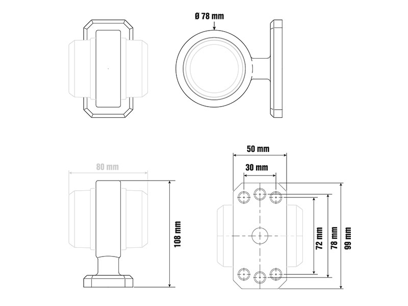 Flexible arm 1608-3300 OE 