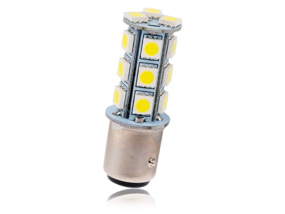 LED AUTO SPULDZE 12-24V BAY15s 6000k 2gb. 1608-87111 OE 