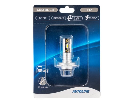 1608-88007_003.JPG LED spuldze H7 6-32V 18W AUTOLINE (1608-88007) 1608-88007 OE