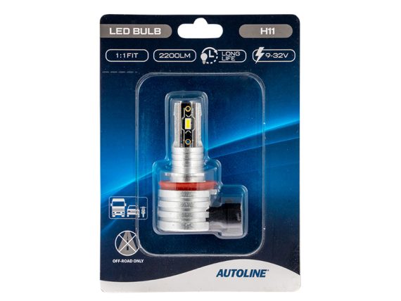 1608-88011_003.JPG LED spuldze H11 6-32V 18W AUTOLINE (1608-88011) 1608-88011 OE