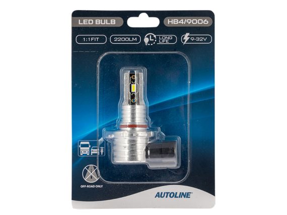 1608-88906_003.JPG LED spuldze HB4/9006 6-32V 18W AUTOLINE (1608-88906) 1608-88906 OE