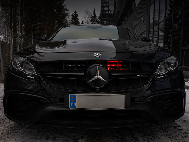 KNIGHT RIDER TUNING-VALO 12V PUNAINEN 1609-60620 OE 