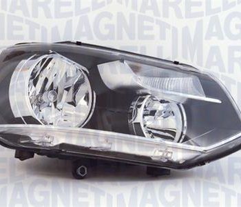 Priekšējais lukturis, labais, LPN001 H15-PY21W-W5W-H7 VW T5 BUS — 1633-30160