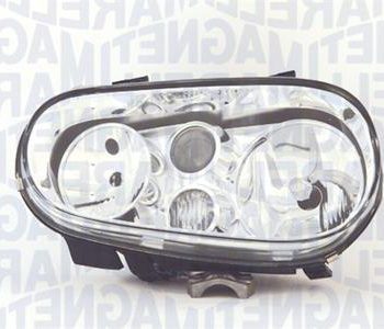 Priekšējais lukturis, kreisais, LPH802 + FOG VW GOLF IV 97→ — 1633-30509
