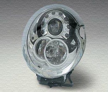 Priekšējais lukturis, labais, LPM231 LITRONIC D1S-H7 TYTANIC rāmis MINI FL04 R50/R52 — 1634-30262