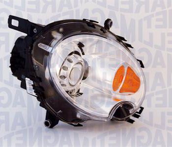 Priekšējais lukturis, kreisais, LPN192 D1S-P21W-PY21W pagriezienrādītājs YELLOW BMW NEW MINI R5 — 1634-30267