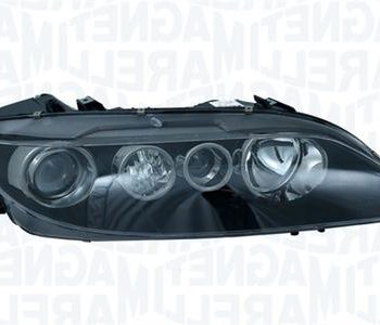Priekšējais lukturis, labais, LPL971 2H1 ar slodzes regulētāju, melns MAZDA 6 — 1640-30117
