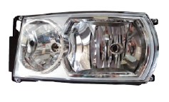 Priekšējais lukturis Scania, manuāla regulēšana, H1+H7, kreisā puse (LHD), 1949906 - 1645-3017