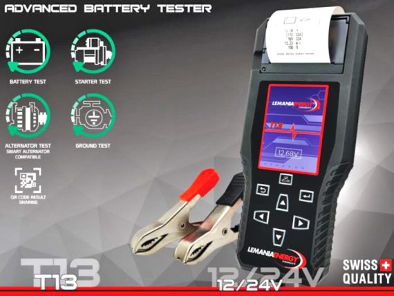 1700-LET13_002.JPG Battery tester w. printer 1700-LET13 OE