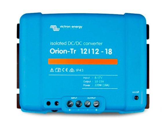 1702-87386_001.JPG DC-DC pārveidotājs Victron ORION-TR 12/12-18a (220W) 1702-87386 1702-87386 OE