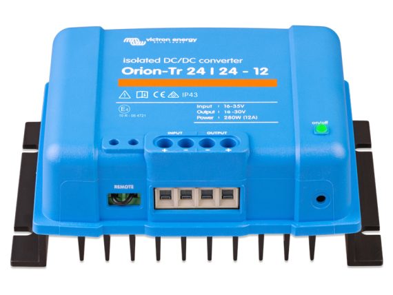 VICTRON ORION-TR KONVERTTERI 24/24-12A (280W) DC-DC 1702-87397 OE 