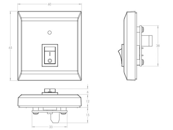 1702-87563_005.JPG Invertora vadības panelis Victron CONTROL VE.DIRECT 1702-87563 1702-87563 OE