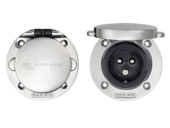 1702-87629_002.JPG Barošanas ievads Victron POWER INLET STAINLESS WITH COVER 16A/250VAC 1702-87629 1702-87629 OE
