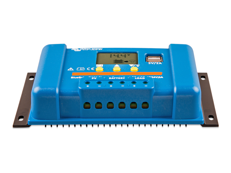 BLUESOLAR PWM-LCD&USB 12/24V-5A 1702-87664 OE 