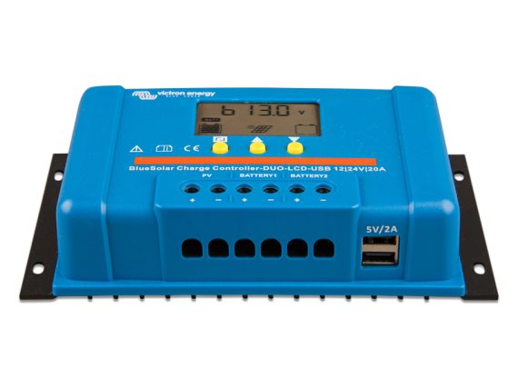 1702-87667_002.JPG Saules lādētājs Victron BLUESOLAR PWM DUO 12/24V-20A 1702-87667 1702-87667 OE