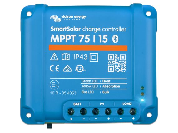 1702-87697_001.JPG Victron SmartSolar MPPT 75/15 saules lādētājs, kods 1702-87697 1702-87697 OE
