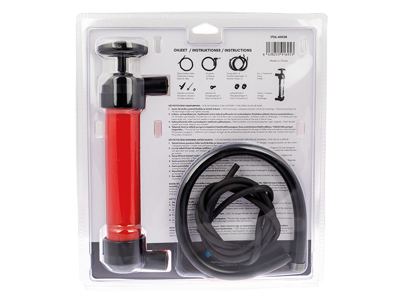 Hand pump, oil 1726-40038 OE 