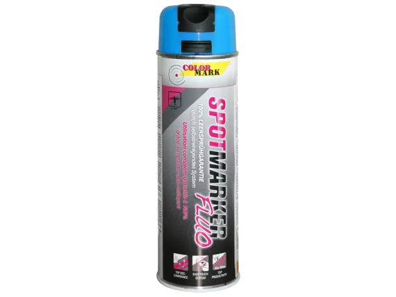 1784-201523_001.JPG Marķēšanas aerosola krāsa Colormark, zila fluorescējoša, 500 ml, kods 1784-201523 1784-201523 OE