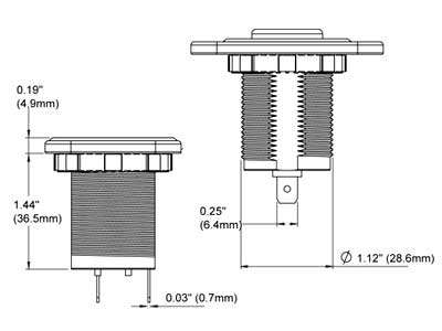 LIGZDA BALTĀ 12V 15A BLUE SEA 1790-1011200 OE 