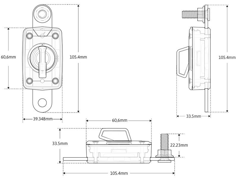 Battery switch 1790-5992 OE 