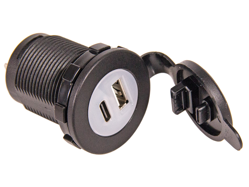 USB socket w. light 1800-031929 OE 