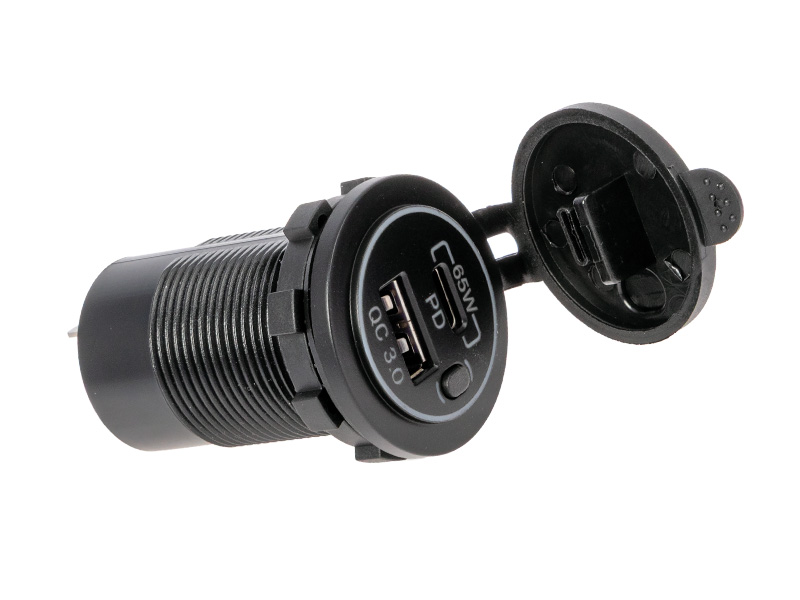 USB socket with light  65W PD USB-C 1800-0348 OE 