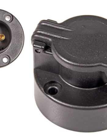 Kontaktligzda 3 kontaktu, plastmasas, 6-24V, 16A
