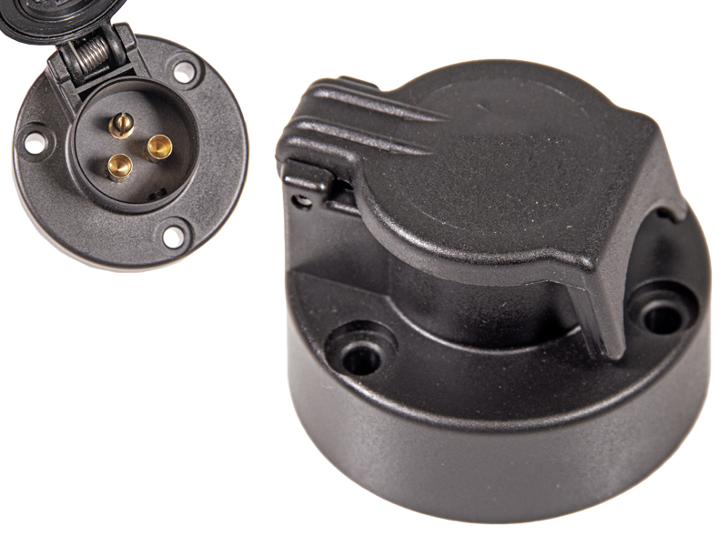 Kontaktligzda 3 kontaktu, plastmasas, 6-24V, 16A 1802-9430LE OE 