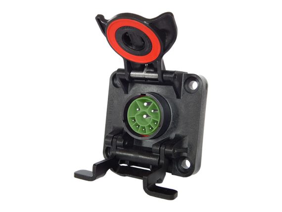 1803-151232_001.JPG ISOBUS pasīvā CM ligzda IBBC 150, zaļa, ISO11783-2 1803-151232 OE