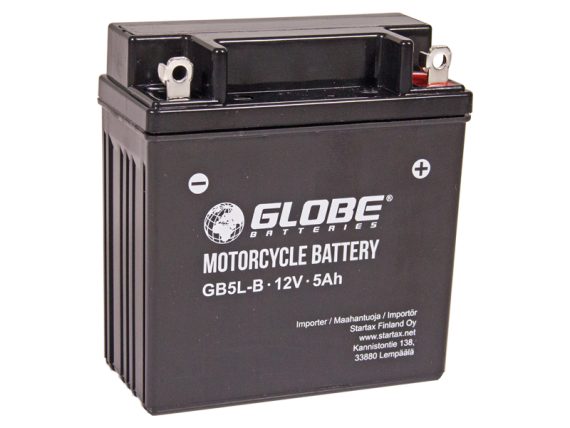 GLOBE BATTERIES GE AUTO SPULDZE L 5,5AH 120X61X131 -/+ 1805-GB5L-B OE 