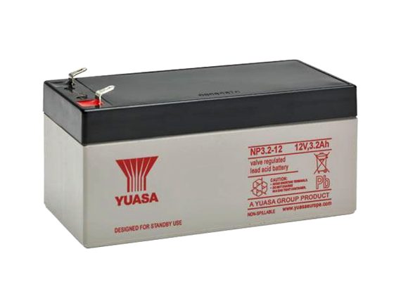 1805-NP3.2-12_001.JPG Akumulators Yuasa NP AGM VRLA 12V 3,2 Ah, 134x67x64 mm 1805-NP3.2-12 OE