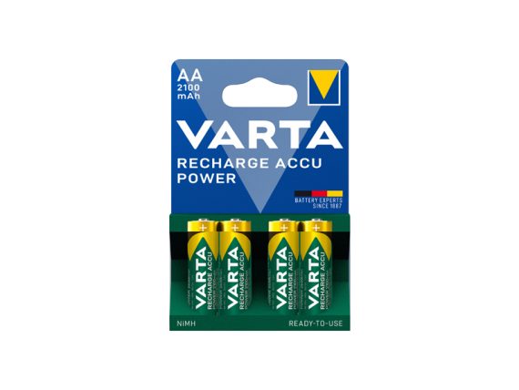 VARTA AKUMULATORS , 0130-Uzlādējams, ACCU R2U AA 2100mAh 4 gab. 1811-8740288 OE 