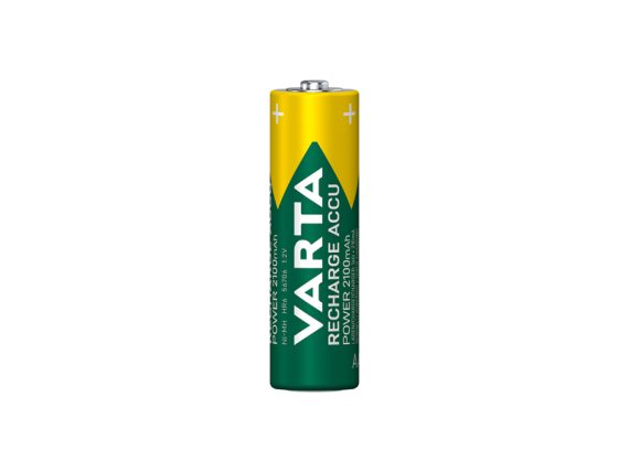 VARTA AKUMULATORS , 0130-Uzlādējams, ACCU R2U AA 2100mAh 4 gab. 1811-8740288 OE 