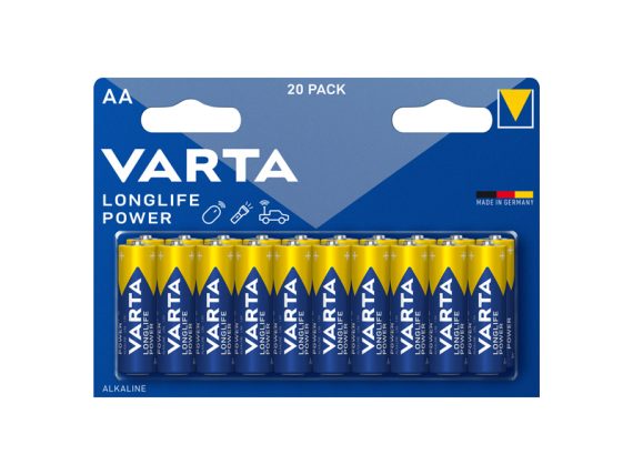 VARTA AKUMULATORS , 0110-Sārmains, Augstas enerģijas AA 20 gab 1811-8740371 OE 