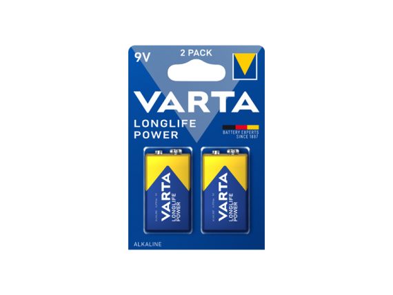 VARTA AKUMULATORS , 0110-Alkaline, High Energy 9V 2 gab 1811-8740372 OE 