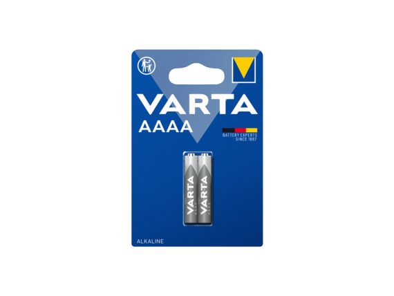 VARTA AKUMULATORS , 0110-Alkaline, AAAA / LR / 61 / LR8D425 2PCS 1811-8740725 OE 