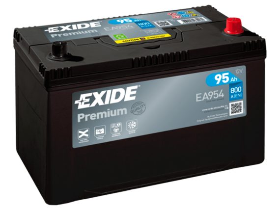 1815-EA954_001.JPG Startera akumulators Exide Premium EA954 95Ah 800A 1815-EA954 OE 28800-YZZAJ