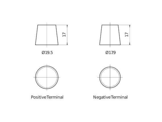 1815-EB455_002.JPG Battery 45Ah 1815-EB455 OE 28800-YZZAB