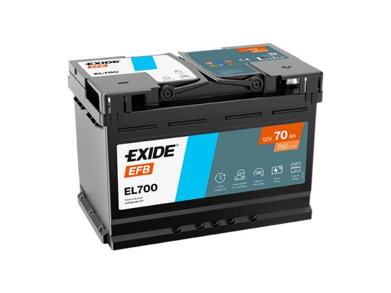 1815-EL700_001.JPG Battery EFB 70Ah 1815-EL700 OE 000915105EC