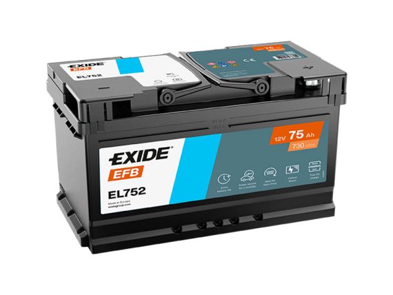 1815-EL752_001.JPG Battery EFB 75Ah 1815-EL752 OE 1737290