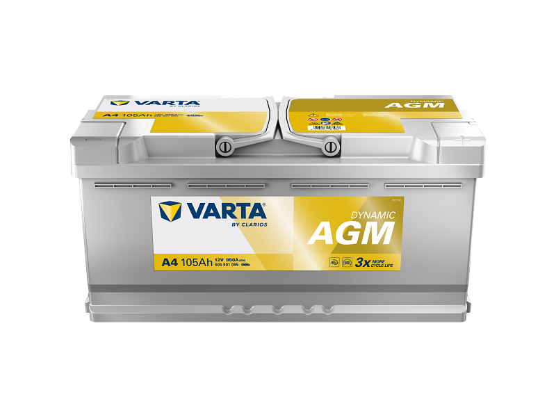 Battery AGM 105Ah 1820-A4 OE 000915105CF