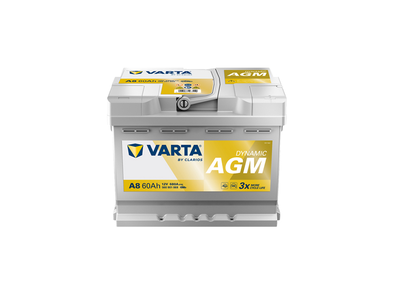 Battery AGM xEV 60Ah 1820-A8 OE 000915105CB