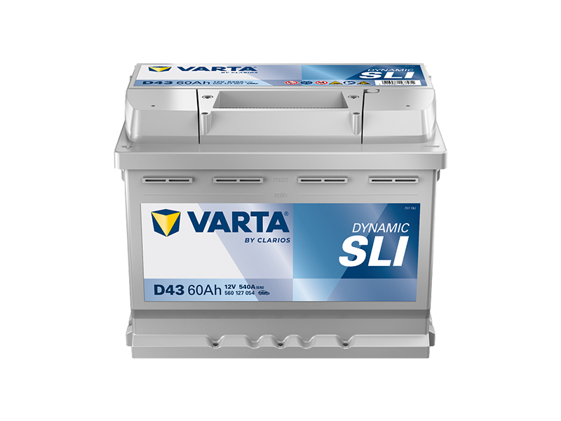 Battery 60Ah 1820-D43 OE 28800-YZZAX