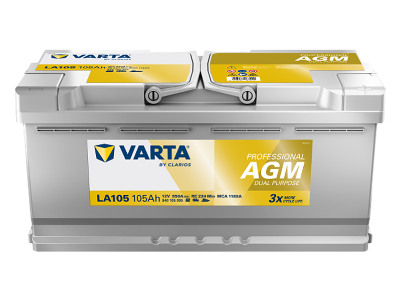 Battery DP AGM 105Ah 1820-LA105 OE 
