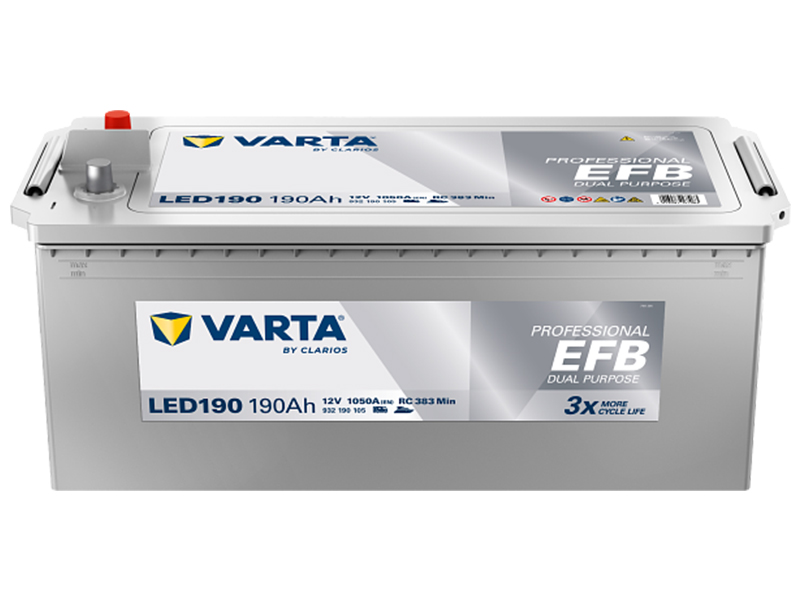Battery DP EFB 190Ah 1820-LED190 OE 
