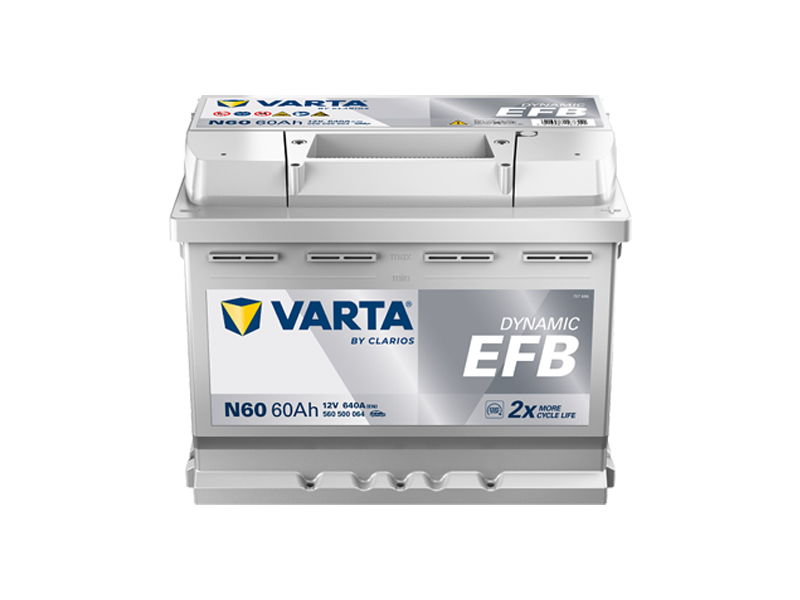 Battery EFB 60Ah 1820-N60 OE 000915105EB